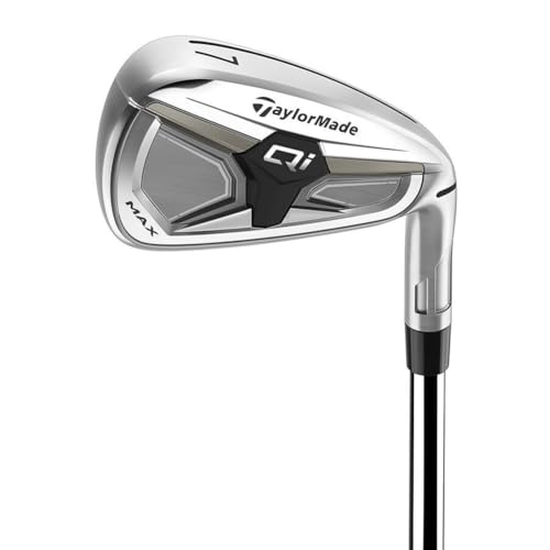 TaylorMade Qi Max Iron Set - 5-P,A - Steel Stiff - LH