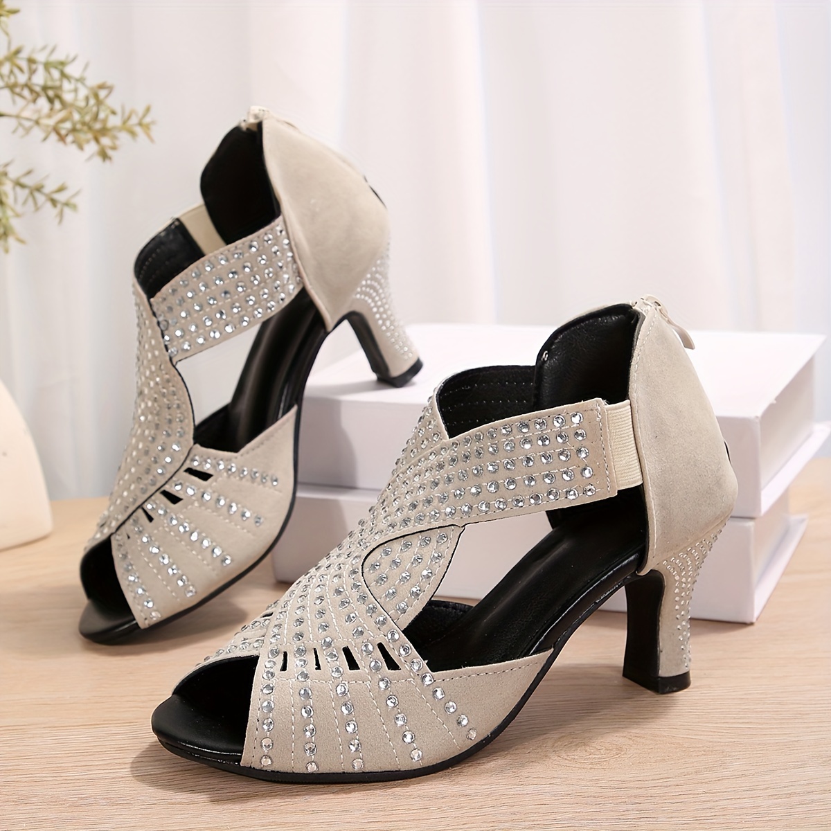 womens   fashion sandals casual open toe ankle strap with   detail   heel cone zipper closure tpr   made materials strappy sandals details 18