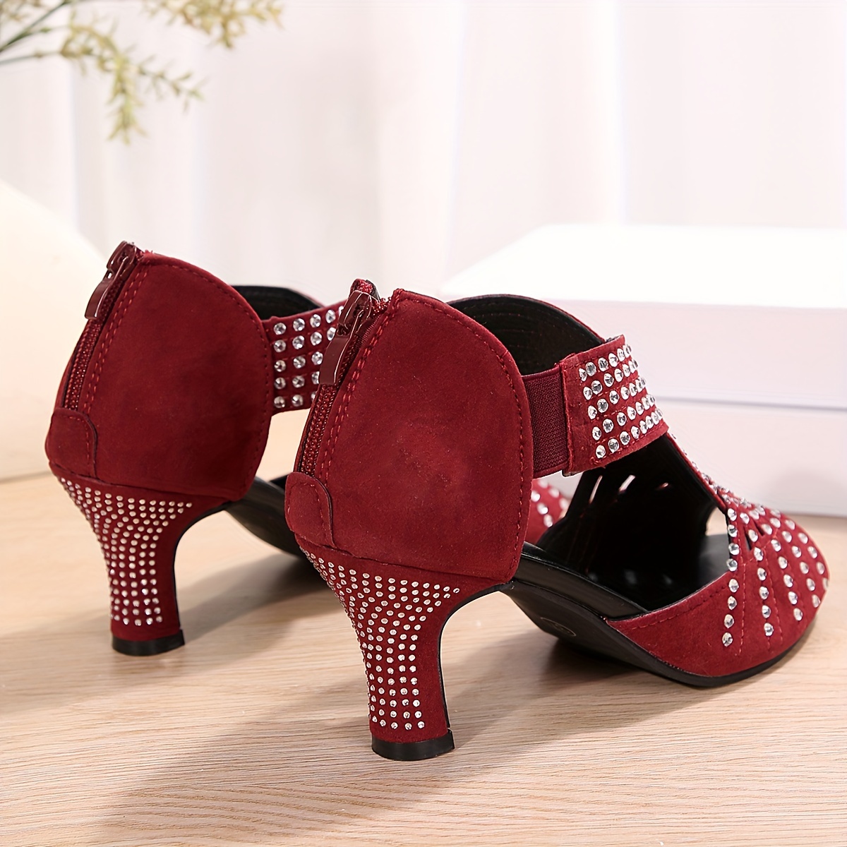 womens   fashion sandals casual open toe ankle strap with   detail   heel cone zipper closure tpr   made materials strappy sandals details 11